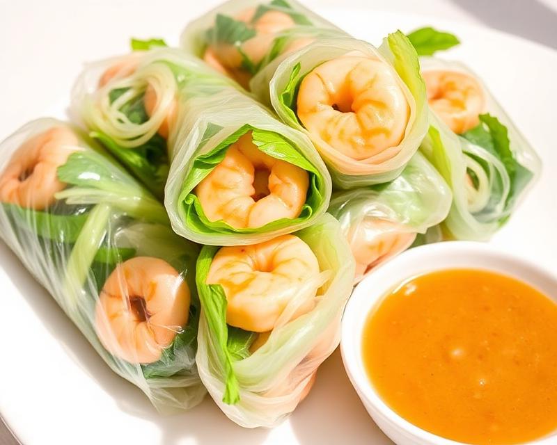 Fresh Shrimp Rolls